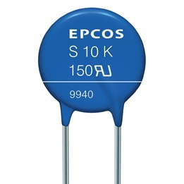 Picture of VARISTOR 300VAC 470VDC 8kA Disc 20mm Straight Lead T&R Epcos