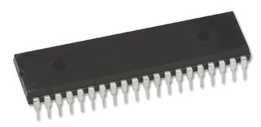 Resim  IC MCU 87C51 8-Bit 3.5 to 12Mhz 4KB (4K x 8) EPROM, UV  Philips