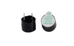 Picture of BUZZER 12V 12mm 2.3kHz TH Bulk Yue Xin