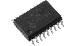 Picture of IC MCU PIC16F1827 PIC 8-Bit 32MHz 7KB (4K x 14) FLASH 18-SOIC (7.5mm) Tube Microchip