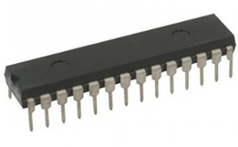Picture of IC MCU PIC18F26K42 PIC 8-Bit 64MHz 64KB (32K x 16) FLASH 28-DIP (7.62mm) Tube Microchip