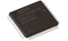 Picture of IC MCU LPC1769 ARM® Cortex®-M3 32-Bit 120MHz 512KB (512K x 8) FLASH 100-LQFP Tray NXP