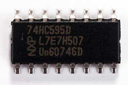 Resim  IC SHIFT REGISTER 74HC595 8b Tri-State 2 V ~ 6 V 16-SOIC (3.9mm) T&R NXP