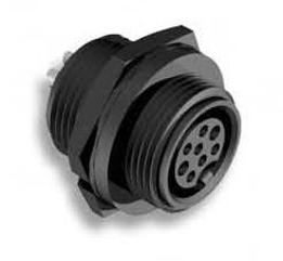 Picture of CONN CIRCULAR Receptacle, Female Sockets 8P 30V, 300VAC/DC 5A, 10A Tray Amphenol LTW