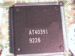 Resim  IC PC/AT AT40391 5V 160-QFP Tray Atmel
